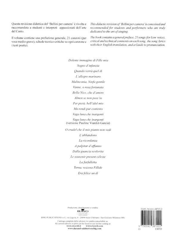 Canzoni, Per Voce E Pianoforte: Volume 2 - pro zpěv a klavír